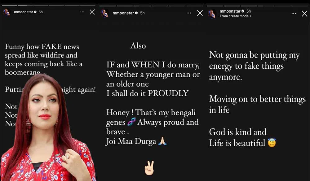 Munmun Dutta Fires Back at Trolls After Raj Anadkat Engagement Frenzy