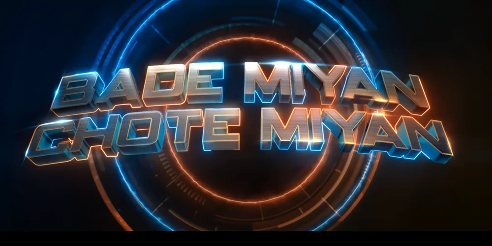 Bade Miyan Chote Miyan-Official Hindi Trailer | Akshay, Tiger, Prithviraj | AAZ |