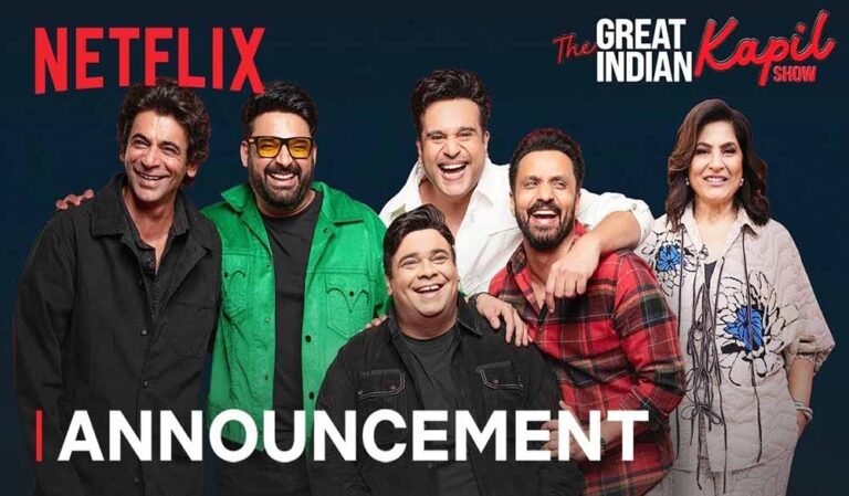Laughter Makes a Grand Return: Kapil Sharma is Back with “The Great Indian Kapil Show” on Netflix, It Premieres on 30th March, Every Saturday at 8 PM