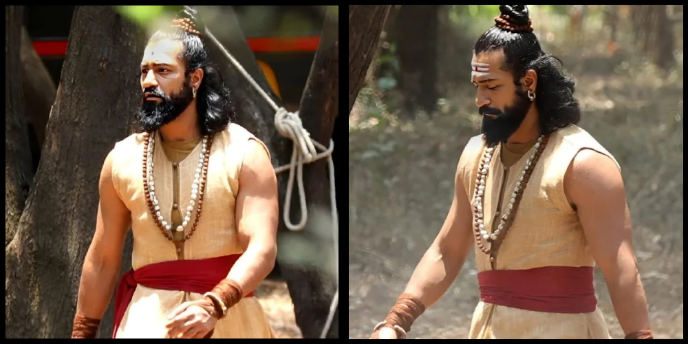 Vicky Kaushal’s Regal Look: Leaked Pictures from “Chaava” Set