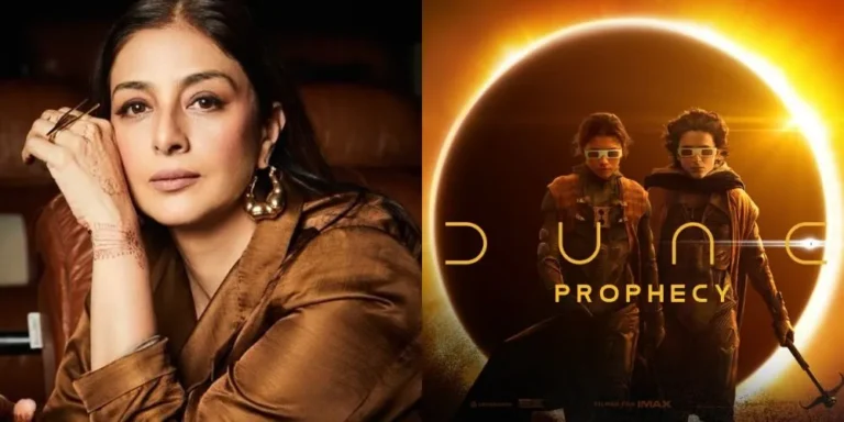 Acclaimed Actress Tabu Joins Star-Studded Cast of “Dune: Prophecy”