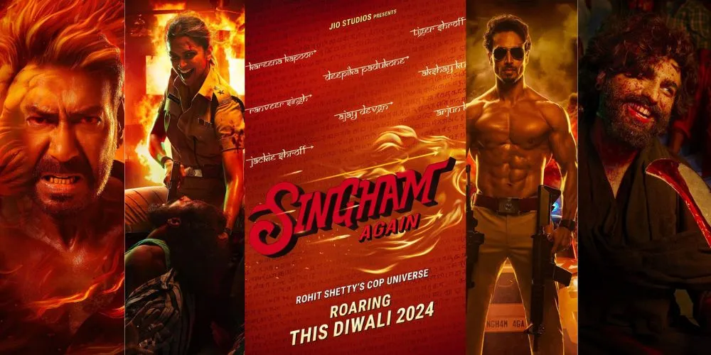 Singham Returns in All His Glory: Diwali Release Confirmed for “Singham Again”