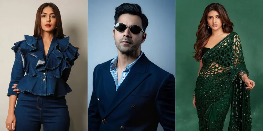 Varun Dhawan, Mrunal Thakur and Sreeleela in new Film