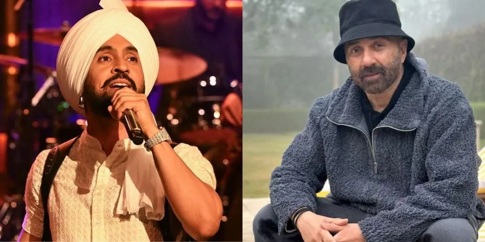 Diljit Dosanjh and Sunny Deol