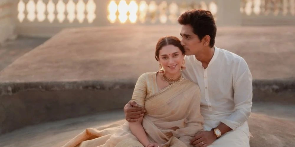 Aditi Rao Hydari and Siddharth