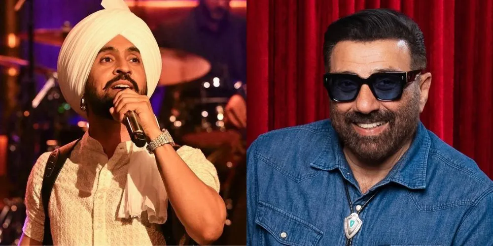 Diljit Dosanjh and Sunny Deol in Border 2