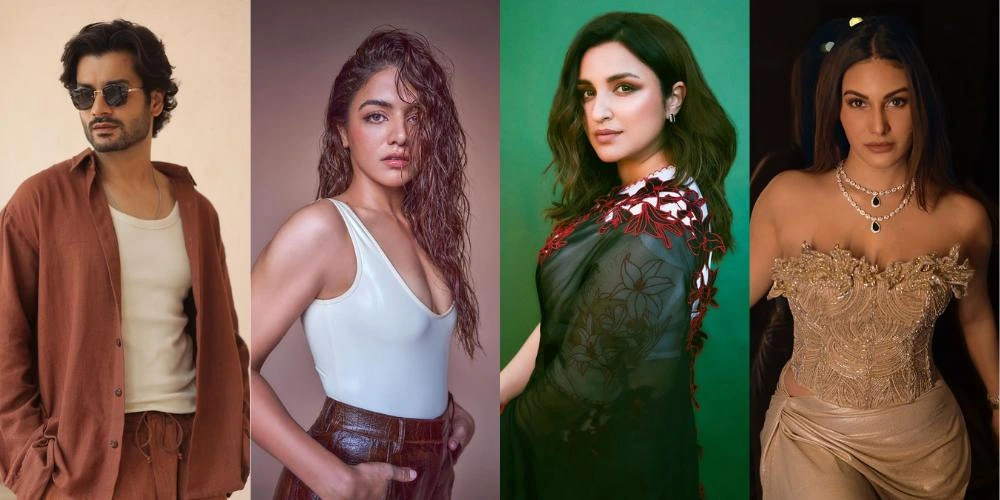 Sunny Kaushal, Wamiqa Gabbi, Parineeti Chopra and Amyra Dastur in Shiddat 2