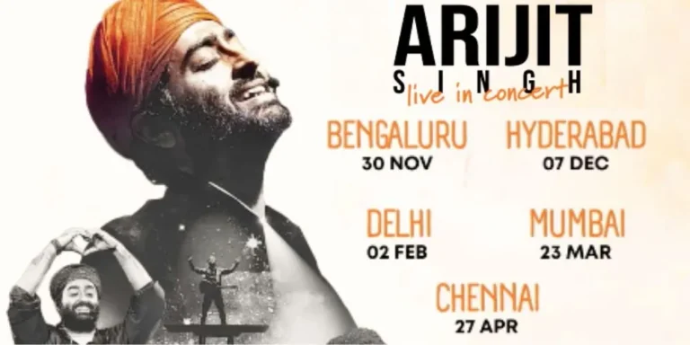 Arijit Singh Announces India Tour “Arijit Singh Live in Concert”