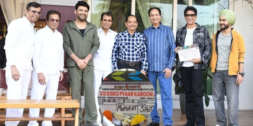 “Kis Kisko Pyaar Karoon 2” Begins Filming! Kapil Sharma Returns to the Silver Screen