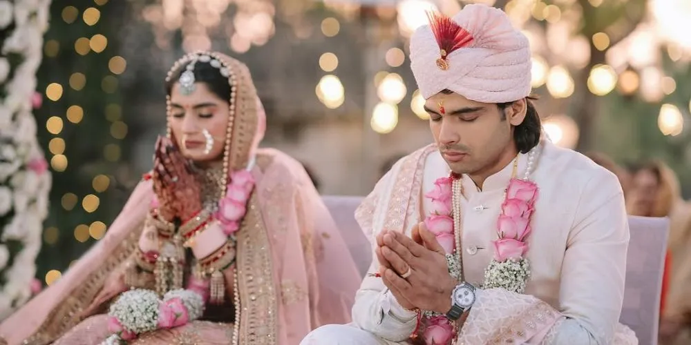 Olympic Champion Neeraj Chopra Ties the Knot with Himani Mor