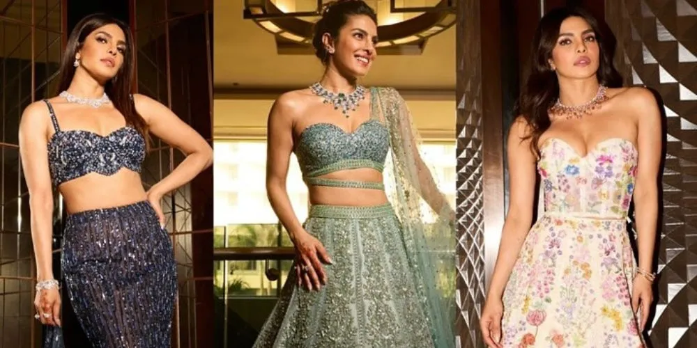 Priyanka Chopra Dazzles at Brother’s Wedding, Showcasing Stunning Looks and Family Joy