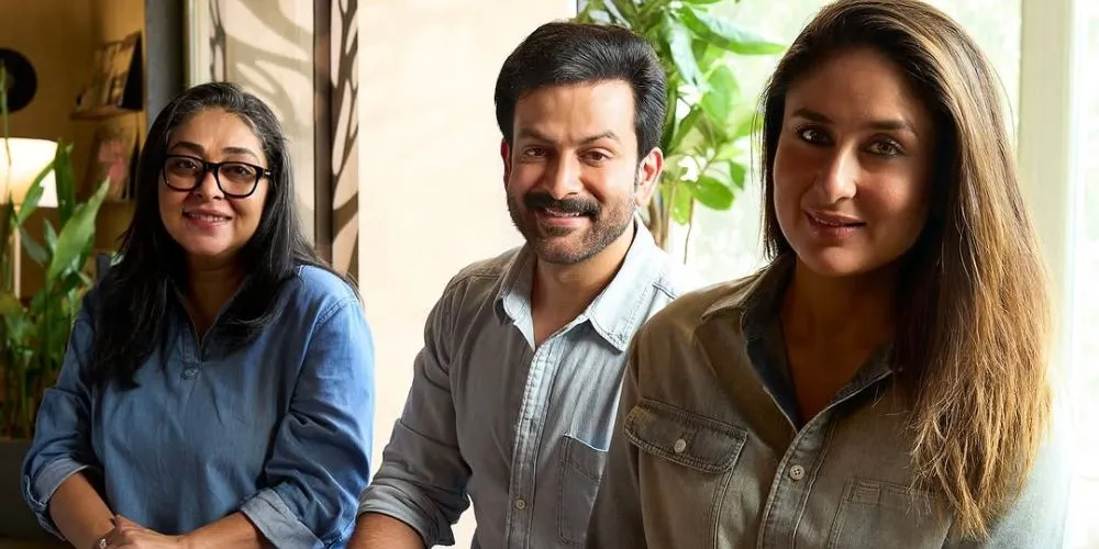 Kareena Kapoor Khan and Prithviraj Sukumaran in Daayra