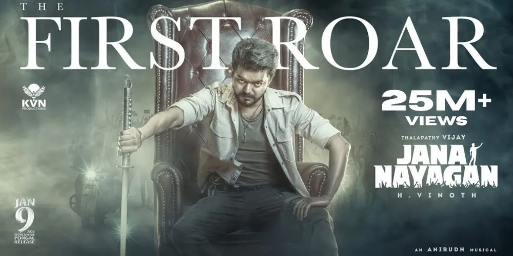 The First Roar – Jana Nayagan | Thalapathy Vijay | H Vinoth | Anirudh | Pooja Hegde | KVN