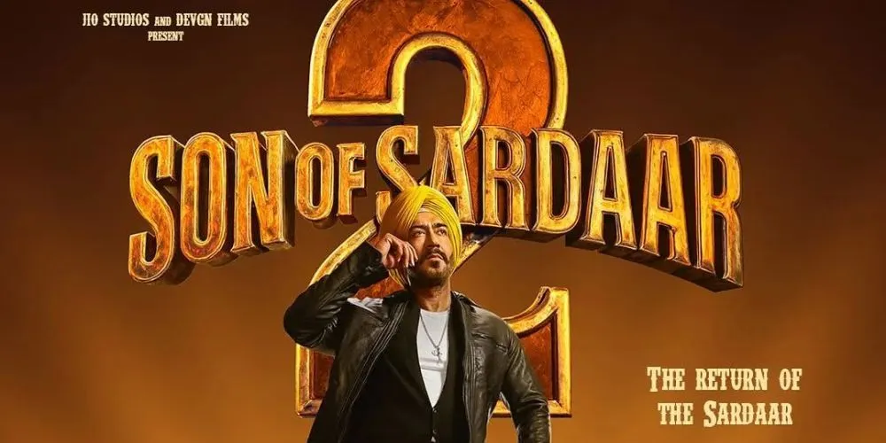 Son of Sardaar 2 starring Ajay Devgn and Mrunal Thakur