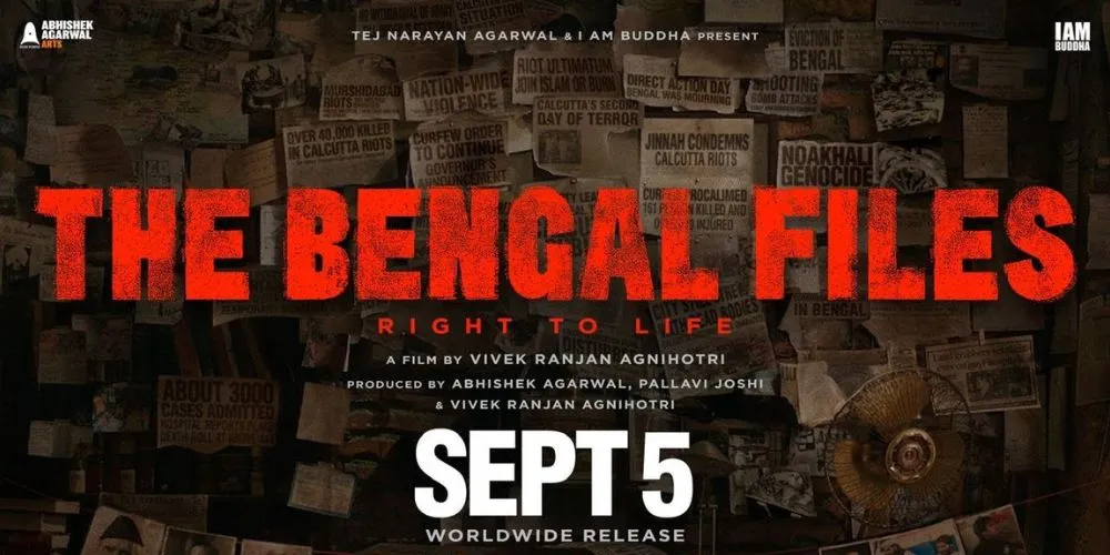 THE BENGAL FILES Teaser | Vivek Agnihotri | Abhishek A | Pallavi J | In Cinemas 5 Sept 2025