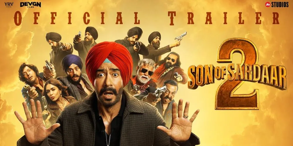 Son Of Sardaar 2 – OFFICIAL TRAILER | Ajay Devgn & Mrunal Thakur | Vijay Kumar Arora | 25th July