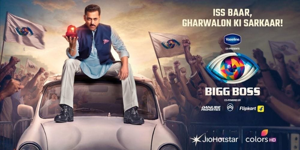 Bigg Boss 19 hosted by Salman Khan