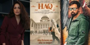 First Look Poster  of Emraan Hashmi and Yami Gautam Starrer Legal Thriller ‘Haq’ Unveiled