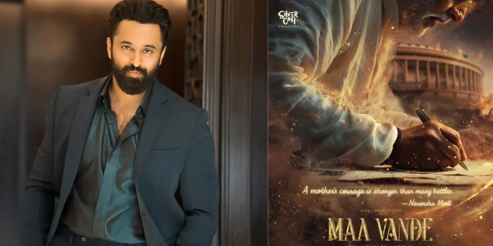 Unni Mukundan will play Prime Minister Narendra Modi in Biopic 'Maa Vande'