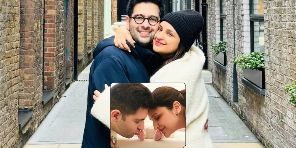 Parineeti Chopra and Raghav Chadha Name Son ‘Neer’ in Poetic Social Media Post