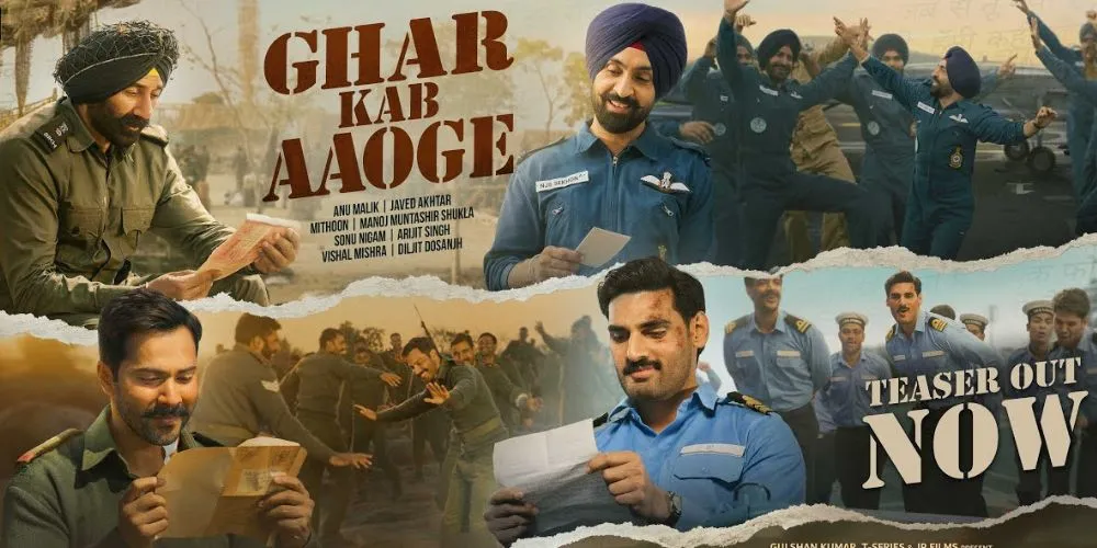 Ghar Kab Aaoge from Border 2 to Launch at Longewala with BSF on Jan 2