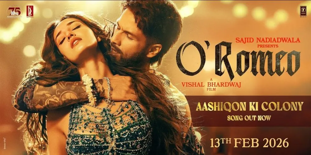 O’Romeo: Aashiqon Ki Colony | Shahid K, Disha P | Sajid N | Vishal B | Gulzar | Madhubanti | Javed A