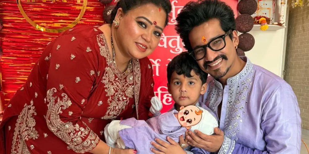 Bharti Singh and Haarsh Limbachiyaa Reveal Second Son’s Name: Meet Little ‘Yashveer’