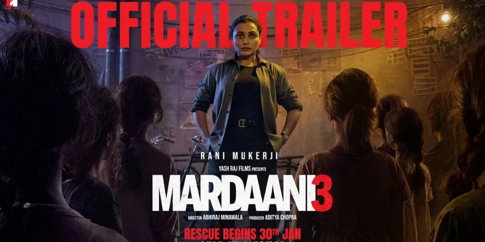 Mardaani 3 | Official Trailer | Rani Mukerji | Abhiraj Minawala | Releasing 30 Jan 2026