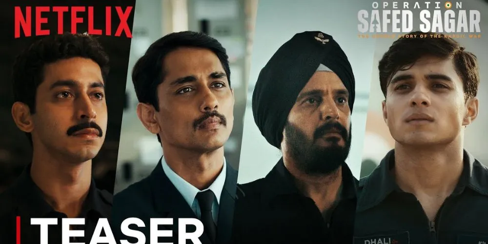 Operation Safed Sagar | Official Teaser | Siddharth, Jimmy Shergill, Abhay, Mihir, Taaruk