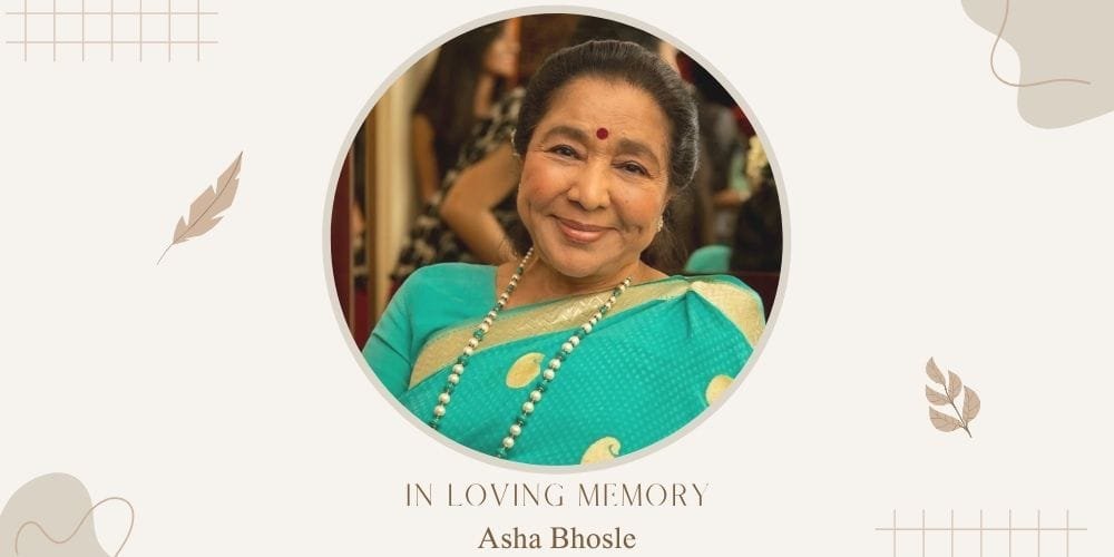 Legendary Playback Singer Asha Bhosle Passes Away at 92; India Mourns the End of a Musical Era