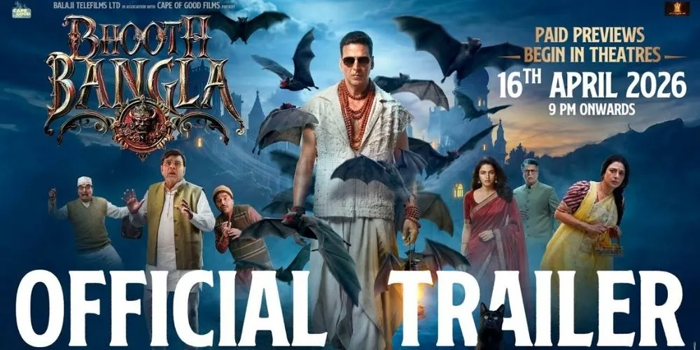 Bhooth Bangla -Official Trailer| Akshay Kumar, Tabu, Paresh, Wamiqa, Priyadarshan |In Cinemas 16 Apr