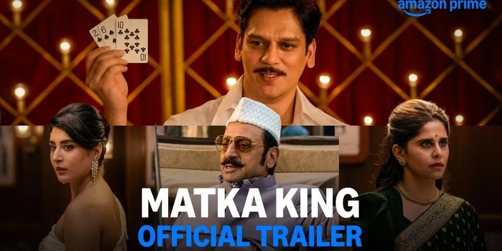 Matka King – Official Trailer | Vijay Varma, Kritika Kamra, Gulshan Grover | Prime Video India