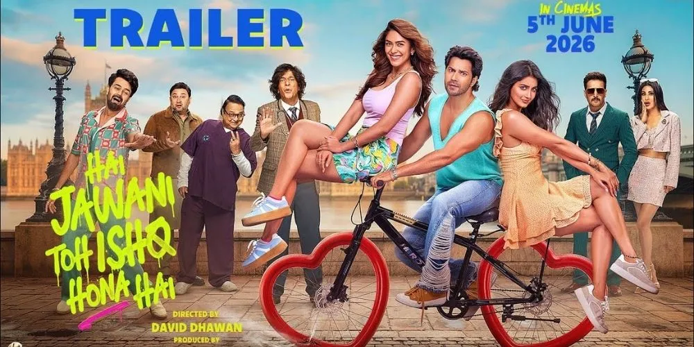 Hai Jawani Toh Ishq Hona Hai – Trailer | Varun Dhawan | Mrunal Thakur | Pooja Hegde | David Dhawan