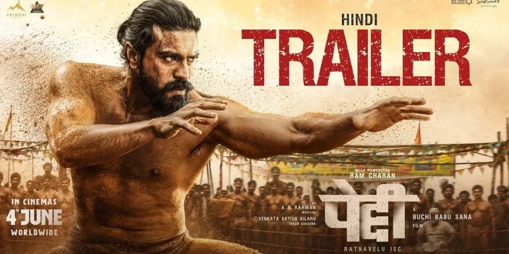 Peddi Official Trailer (Hindi) | Ram Charan | Janhvi Kapoor | A R Rahman | Buchi Babu Sana