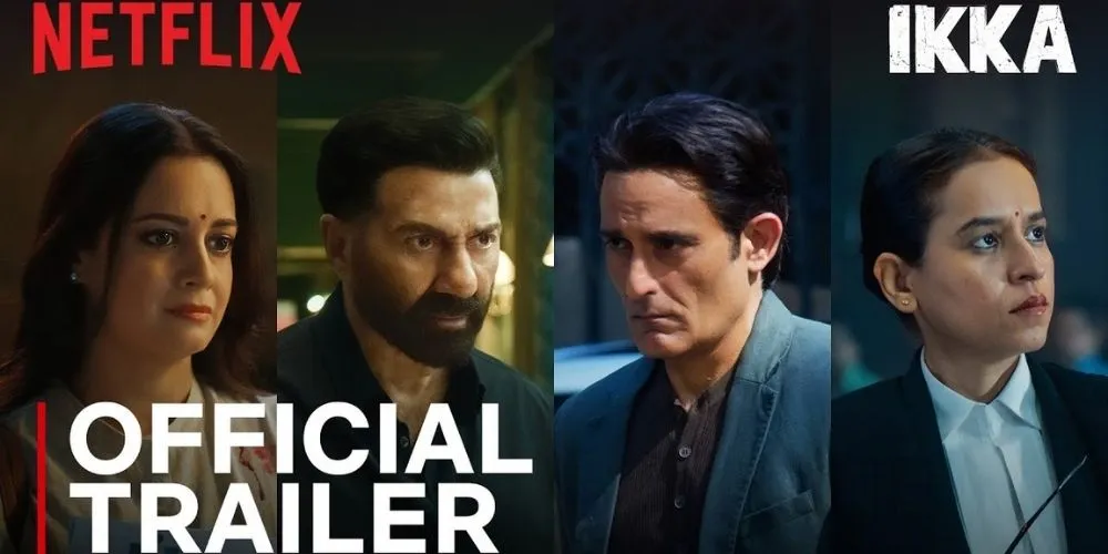 Ikka | Official Trailer | Sunny Deol, Akshaye Khanna, Tillotama Shome, Dia Mirza | Netflix