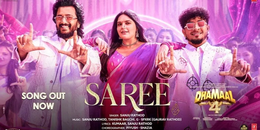 Dhamaal 4: SAREE MV | Sanju Rathod, Tanishk | Ajay Devgn, Ritiesh Deshmukh, Anjali, Arshad, Jaaved