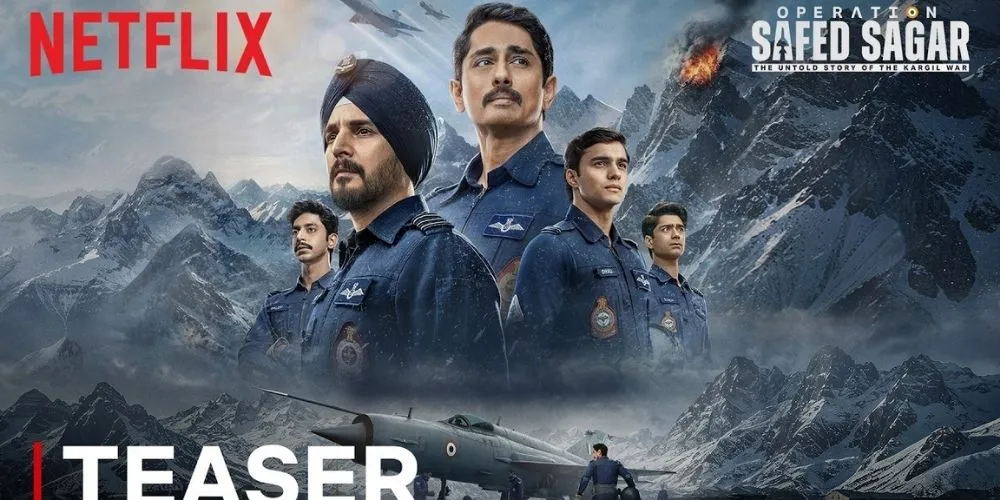 Operation Safed Sagar | Teaser | Siddharth, Jimmy Shergill, Abhay Verma & More | Netflix India