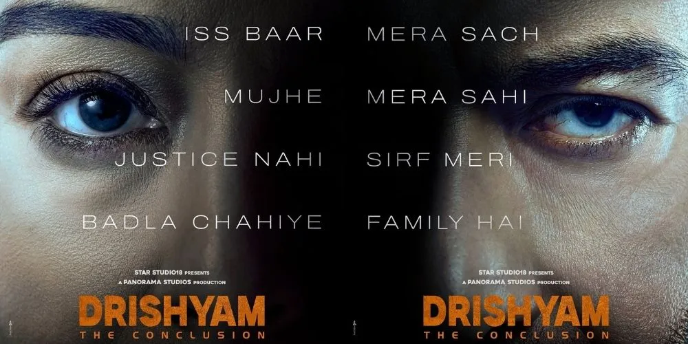 Ajay Devgn starrer Drishyam 3 Gets Official Title Drishyam: The Conclusion; New Poster Unveiled