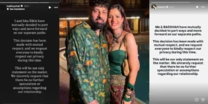 Rapper-Singer Badshah and Isha Rikhi Confirm Mutual Separation