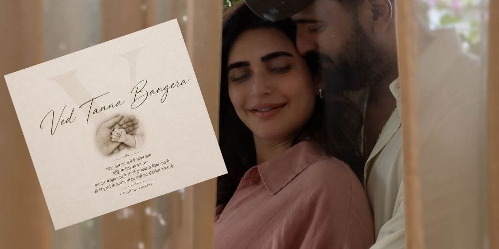 Karishma Tanna and Varun Bangera Reveal Their Son’s Name as Ved Tanna Bangera