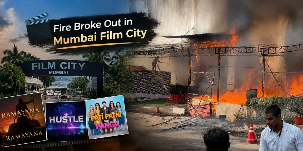 Mumbai Film City Fire: Fire Breaks Out Near Major Production Sets in Goregaon, No Casualties Reported