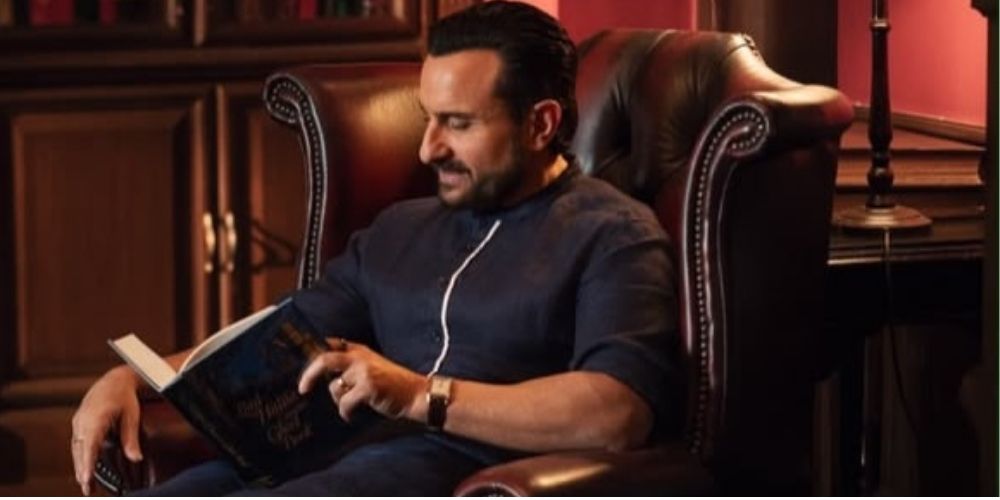 Saif Ali Khan Makes His Official Instagram Debut with a Suave Glimpse of the Pataudi Library