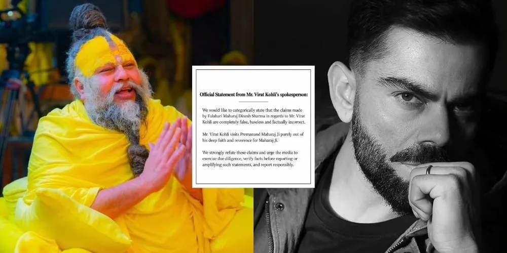 Virat Kohli Premanand Maharaj Rs 5 Crore Claim Fact Check: Team Calls Payment Allegation False, Issue Official Statement